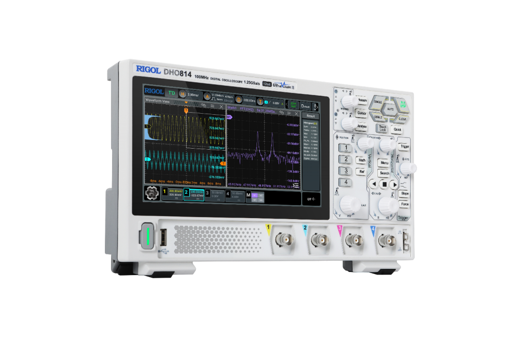 RIGOL 全新12bit迷你全功能示波器